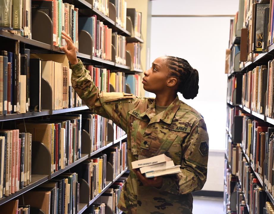 Veteran student Bianca Malone