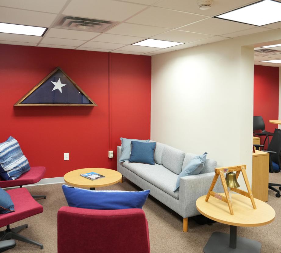 Veterans affairs lounge
