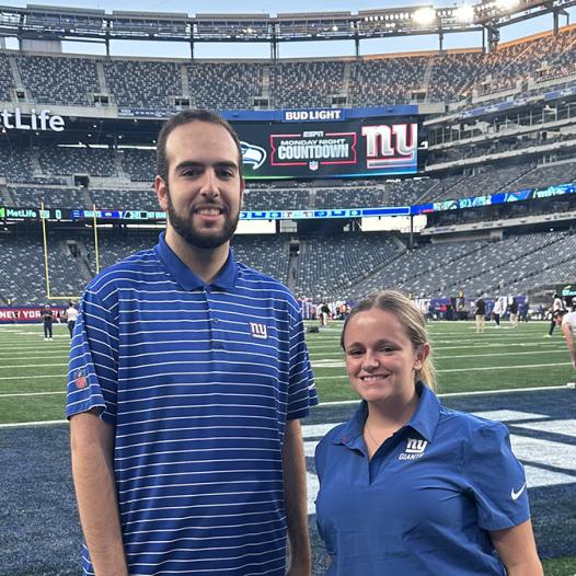 Rider Students at NY Giants Stadium