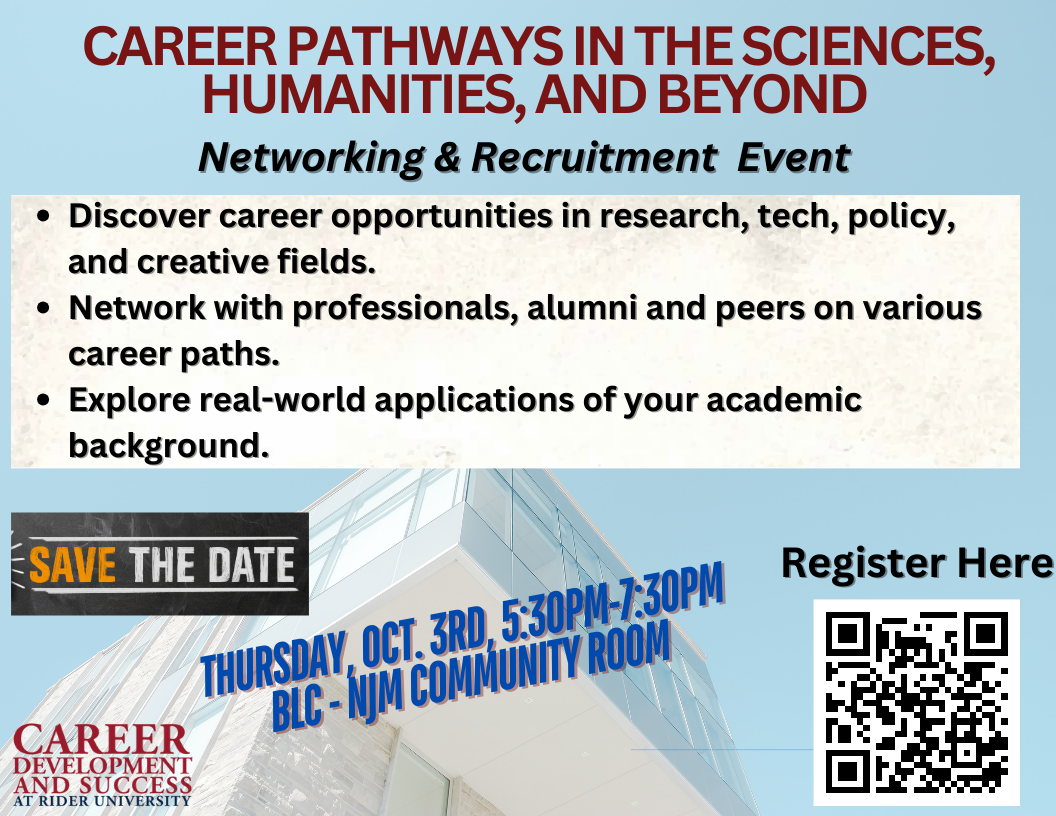 Career Pathways in the Sciences, Humanities and Beyond