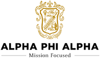 Alpha Phi Alpha: Mission Focused logo